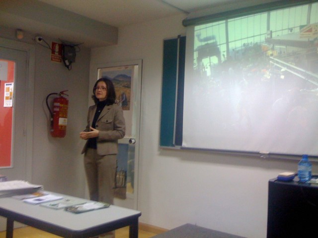 Ponencia de Cristina Aced en I Salón de la Microempresa en Madrid